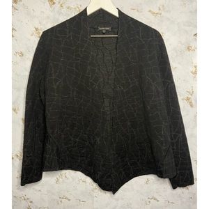 Eileen Fisher Wool Blend Open‎ Cardigan XS